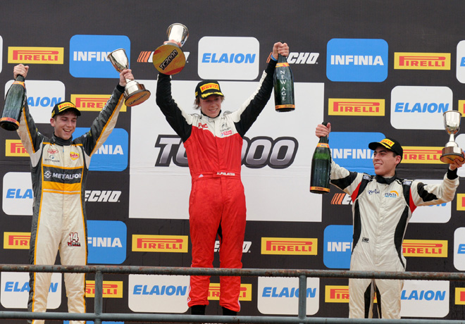 TC2000 - Concordia 2018 - Carrera Final - Martin Chialvo - Hernan Palazzo - Tomas Gagliardi Genne en el Podio