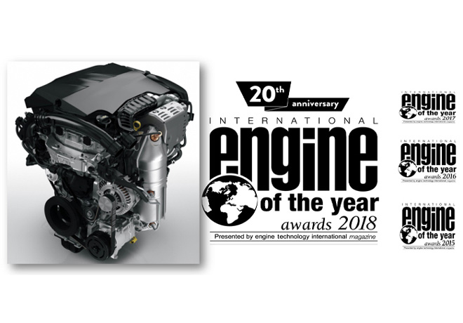 Motor Puretech del DS 3 So Chic gana el premio Motor del Anio por 4ta vez consecutiva