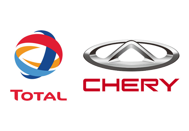 Logo Total Lubricantes - Chery