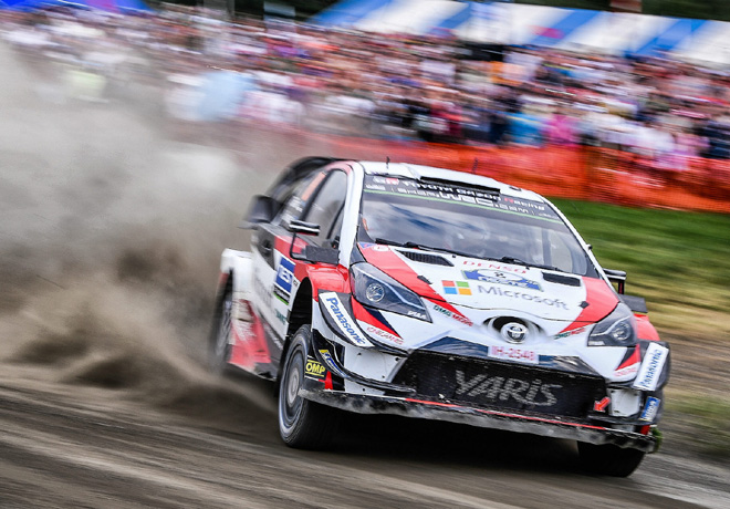WRC - Finlandia 2018 - Dia 2 - Ott Tanak - Toyota Yaris WRC