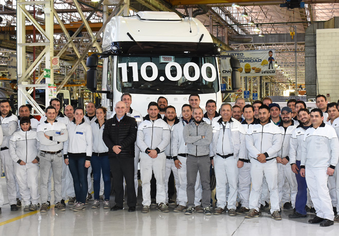 IVECO alcanza la cifra de 110000 camiones producidos en Argentina