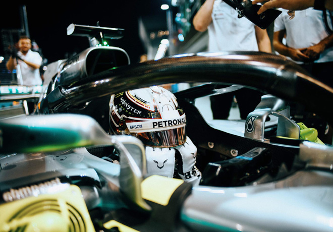 F1 - Singapur 2018 - Clasificacion - Lewis Hamilton - Mercedes GP