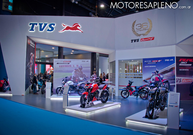 TVS Motor Company en el Salon Moto 2018 1