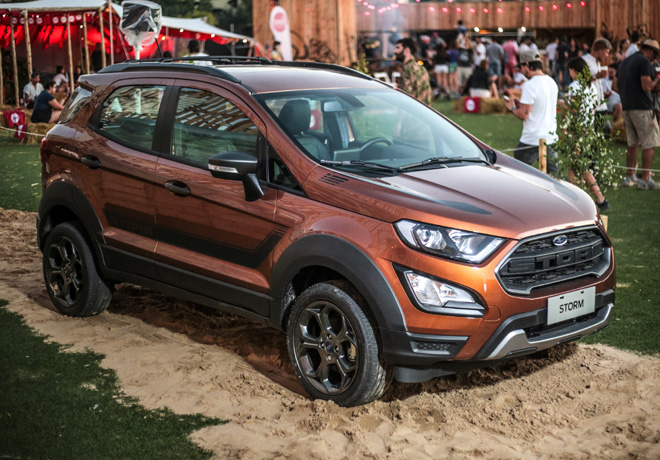 La Nueva EcoSport Storm se presento al publico en el Festival Wateke 1