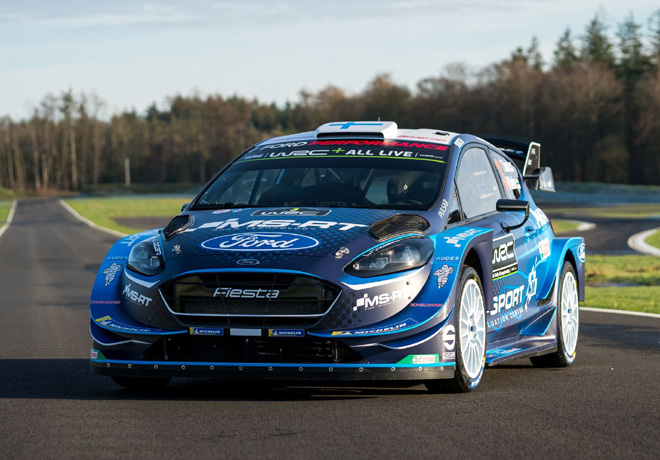WRC - El M-Sport Ford World Rally Team revelo sus nuevos colores 1