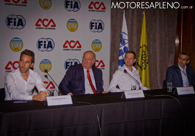 Guerrieri y Girolami anunciaron en el ACA su participacion en el WTCR con los Honda Civic Type-R del Munnich Motorsport