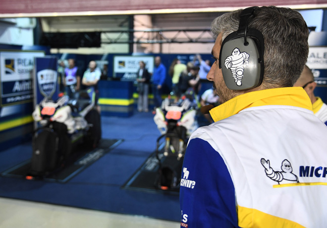 Michelin - proveedora oficial de neumaticos para el MotoGP en Termas de Rio Hondo 1