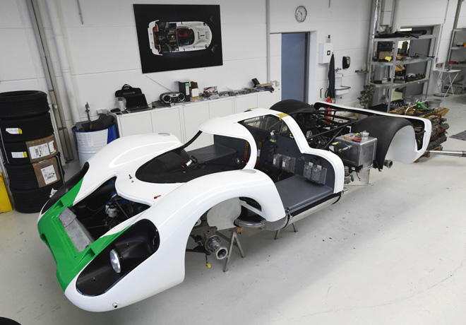 Restauracion del Porsche 917-001 a su condicion original de 1969