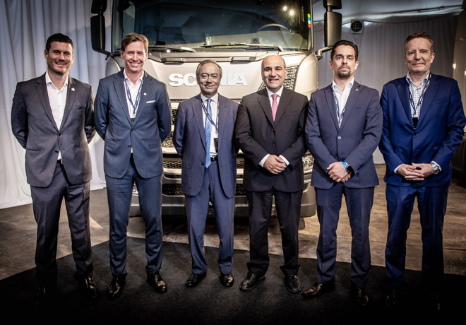 Scania presento la nueva generacion de camiones en su fabrica de Tucuman
