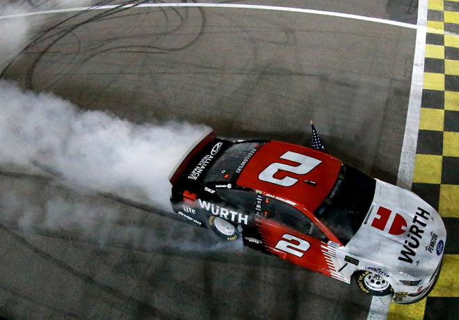 NASCAR - Kansas 2019 - Brad Keselowski - Ford Mustang