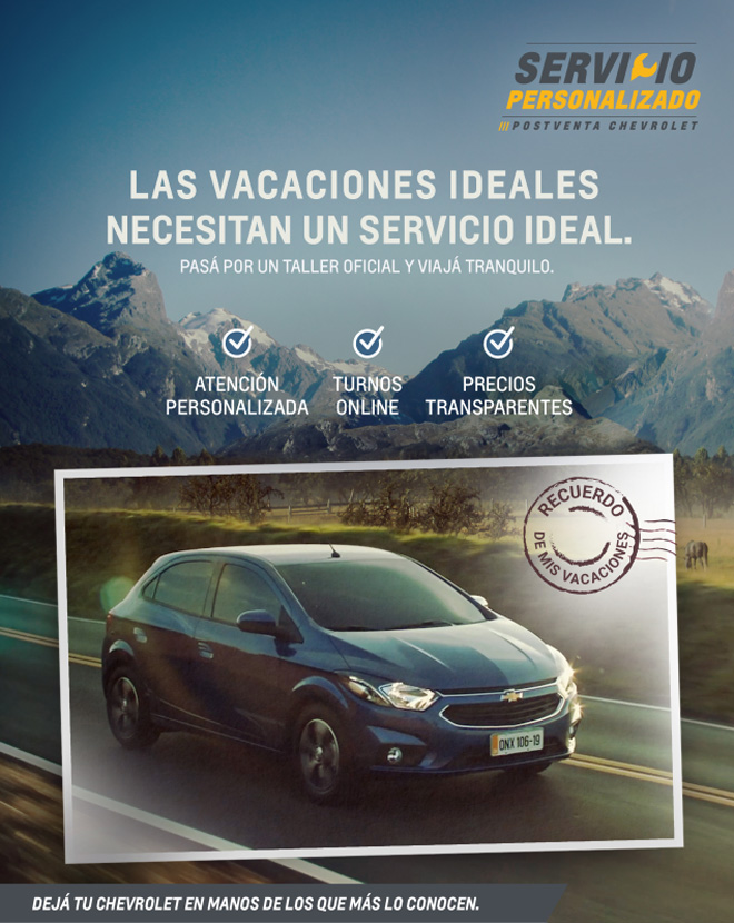 Servicio Personalizado Chevrolet
