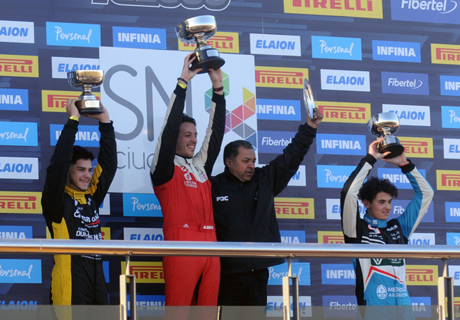 TC2000 - San Nicolas 2019 - Carrera Sprint - Rodrigo Lugon - Jose Manuel Sapag - Lucas Vicino en el Podio