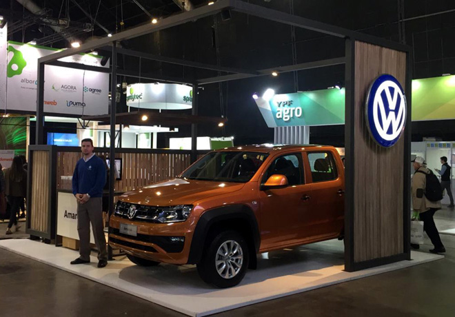 VW Amarok es el vehiculo oficial del congreso Aapresid