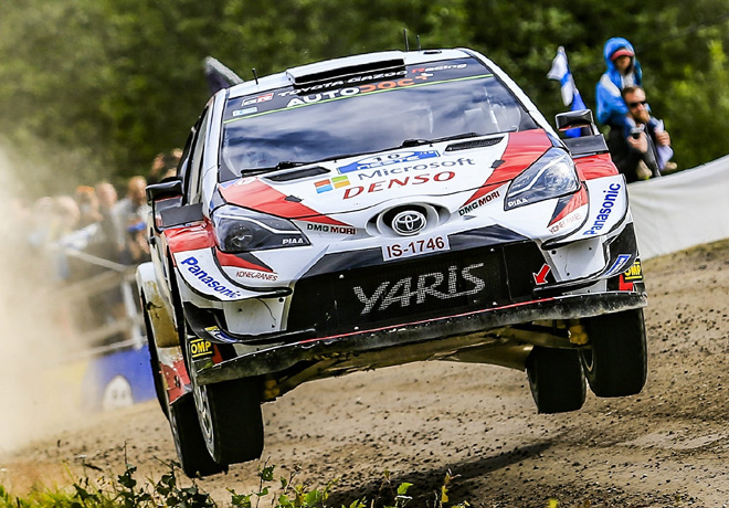 WRC - Finlandia 2019 - Dia 1 - Jari-Matti Latvala - Toyota Yaris WRC