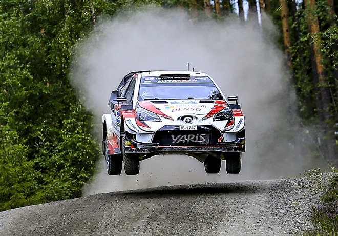 WRC - Finlandia 2019 - Dia 2 - Ott Tanak - Toyota Yaris WRC