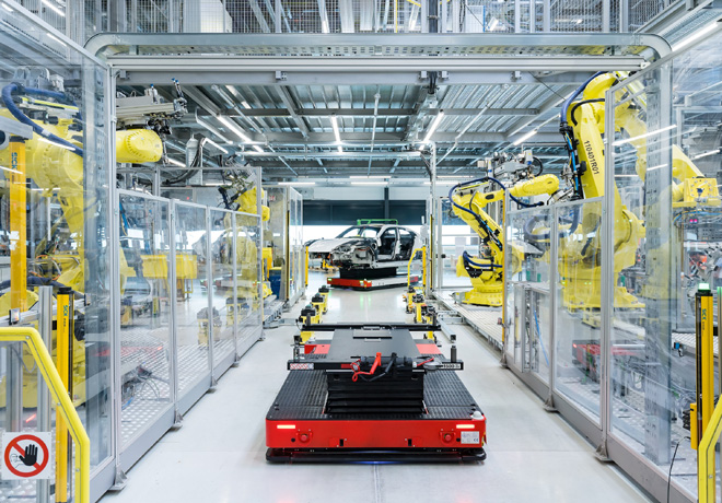 Porsche inicia la produccion del Taycan en la fabrica en Stuttgart-Zuffenhausen