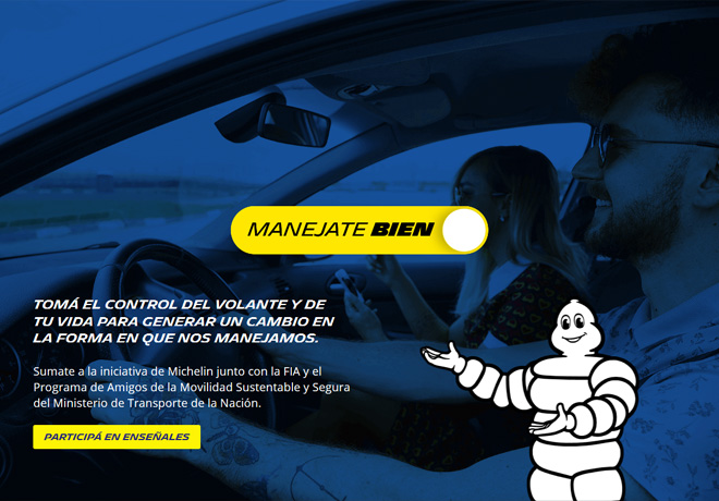 Michelin lanza ManejateBien - su nueva campania de concientizacion