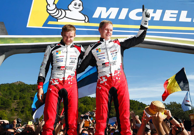 WRC - Catalunya 2019 - Final - Ott Tanak - Campeon