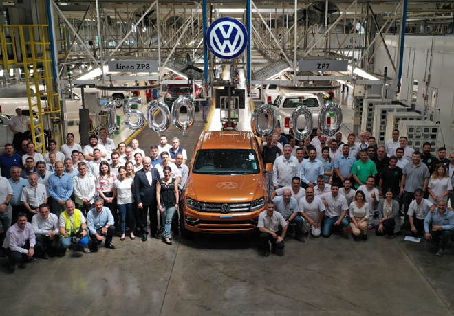 VW Group Argentina celebra la produccion de 1 millon y medio de unidades en el Centro Industrial Pacheco