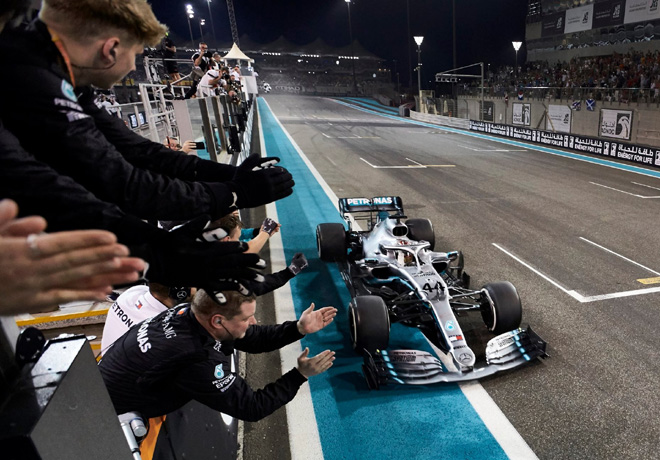 F1 - Abu Dhabi 2019 - Carrera - Lewis Hamilton - Mercedes GP