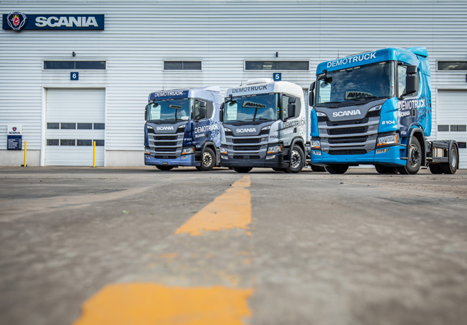 Scania Demo Trucks