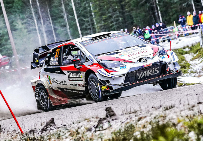 WRC - Suecia 2020 - Dia 2 - Elfyn Evans - Toyota Yaris WRC