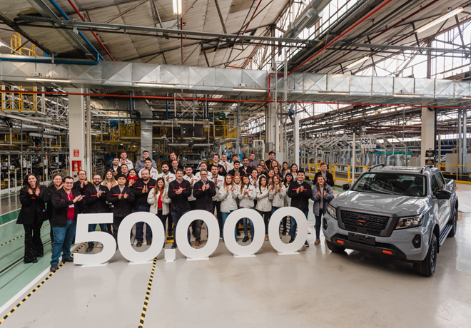La Nissan Frontier alcanza un nuevo hito: 50.000 unidades producidas en el país.