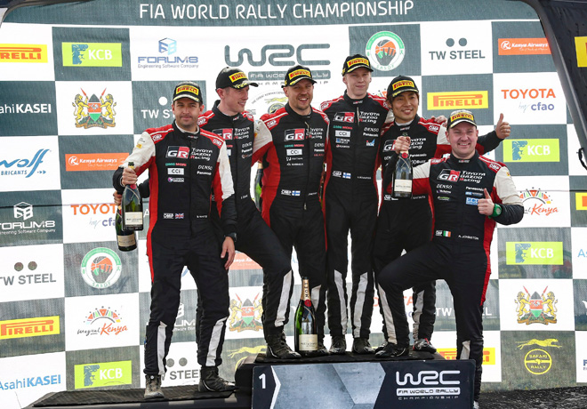 WRC en Kenya – Final: Rovanperä gana y se afianza en la punta del campeonato.