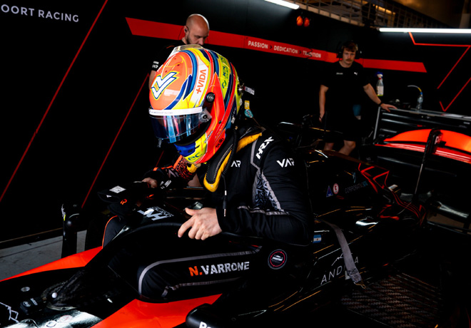 FIA Fórmula 2: Nico Varrone finalizó las pruebas de postemporada en Yas Marina.