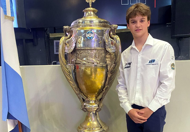 Lázaro Bainotti representará a la Fundación Juan Manuel Fangio en el Campeonato de Ligier F4 USA (SCCA).