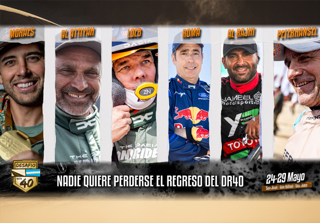 Desafío Ruta 40, con la presencia de grandes pilotos internacionales.