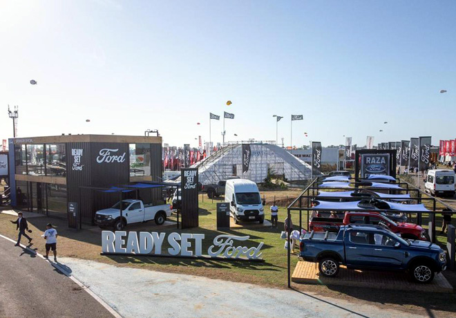 Ford celebra 20 años como Sponsor de Expoagro y presenta nuevas versiones de trabajo de la Ranger.