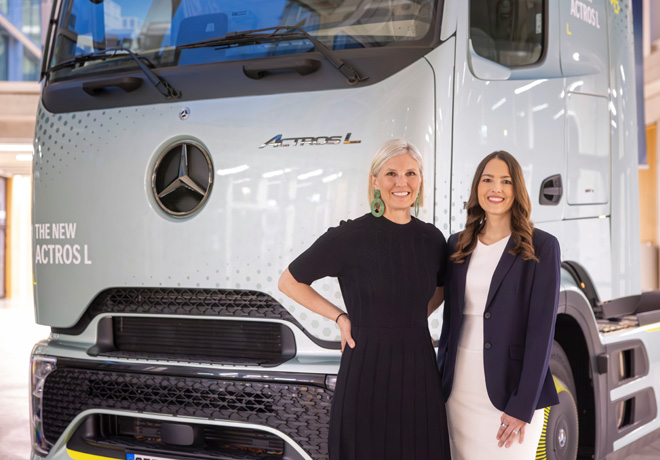Daimler Truck, con un sólido flujo de caja a fin de año y un impulso creciente en los pedidos.