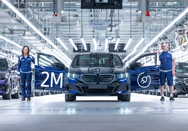 BMW Group produce su vehículo totalmente eléctrico número dos millones.