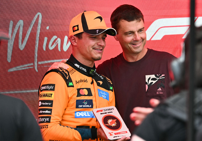 GP de Miami de Fórmula 1 – Carrera Sprint: Aplastante victoria de lando Norris.