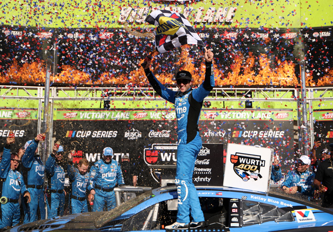 NASCAR en Texas – Carrera: Ajustada victoria de Chase Elliott.