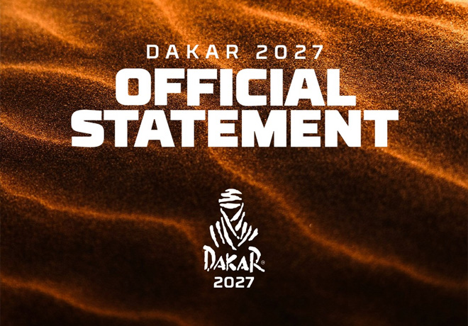 El Dakar 2027 no se celebrará en Arabia Saudita: El rally regresará al Reino en 2028 para su 50ª edición.